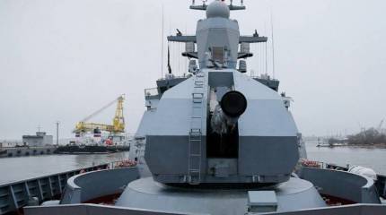 Новый российский корвет сбил из пушки крылатую ракету
