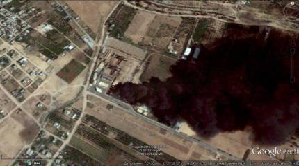 Следы войны на спутниковых снимках Google Earth 2015