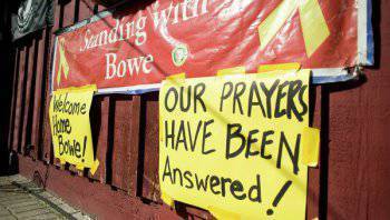 Американский сержант вернулся домой после пяти лет плена