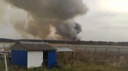 Взрывы гремят на военном объекте в Рязанской области
