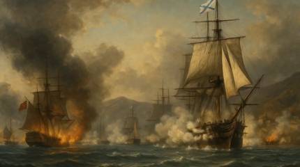 1 декабря – День победы русской эскадры у мыса Синоп