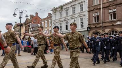 Вся угрожающая России британская армия уместится на одном стадионе в Москве