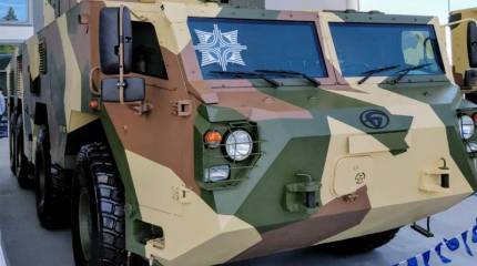 Колёсное шасси БМ 9А331М для "Тор-М2" представлено на форуме "Армия-2019"