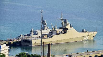 Патрульный корабль проекта 22160 "Василий Быков" вышел на госиспытания