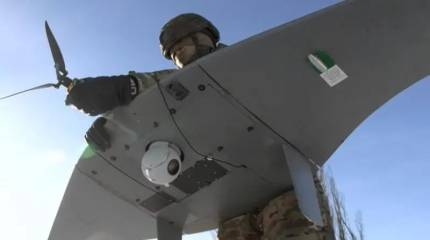 Минобороны РФ: российский дрон «Герань» уничтожил склад беспилотников ВСУ под Херсоном