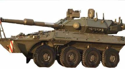 Прототип итальянской бронемашины Centauro 2