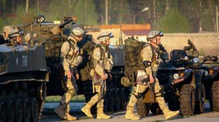 Участие российских десантников во внезапной проверке контингентов КСОР ОДКБ