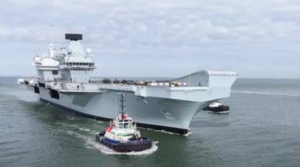 «Необратимого ущерба не причинено»: результаты пожара на британском авианосце Queen Elizabeth