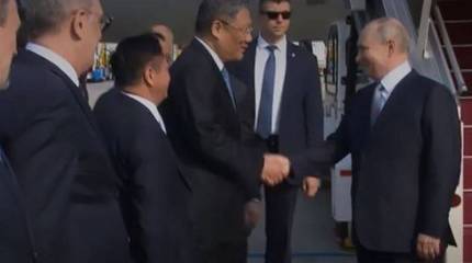 Владимир Путин прибыл в Китай с двухдневным визитом по личному приглашению Си Цзиньпина