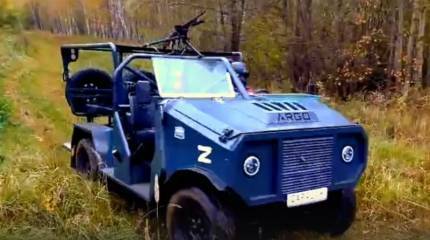 В России разработали новую вездеходную платформу «Сарацин» для применения в зоне СВО