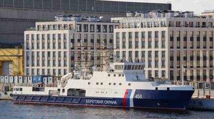 В Санкт-Петербурге спущен на воду девятый патрульный корабль проекта 22120 для Пограничной службы