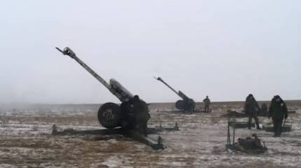 В штабе ООС заявили, что НМ ЛДНР обстреляли свои же позиции с применением 122-мм орудий