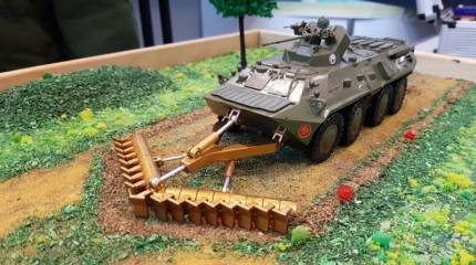 В Москве представили модульный минный трал