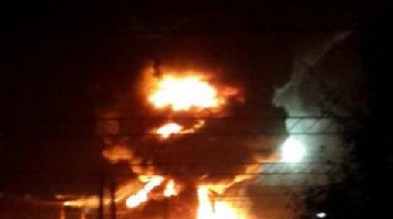 Взрыв на железнодорожной станции Харькова