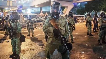 В Гонконге массовые волнения, десятки пострадавших