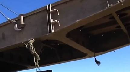 Заявлено о подрыве боевиками моста через Евфрат в Сирии