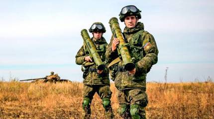 Реактивный огнемет "Приз" показал свои невероятные возможности