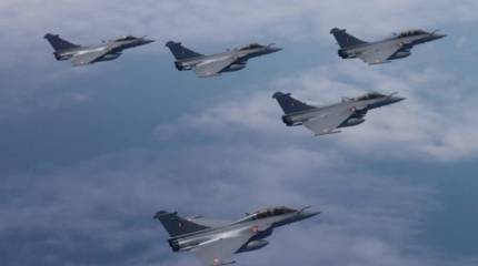 Индийские ВВС пополнились очередной партией французских истребителей Rafale