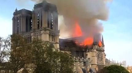 Пожар, превращённый в символ современной Европы