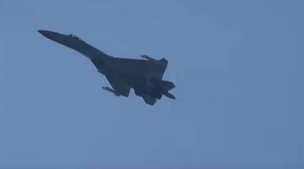 В Sohu: Су-35 ВКС РФ блокировали вхождение F-16 ВВС Турции в сирийское воздушное пространство