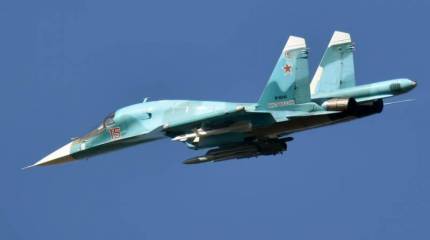 Появились кадры авиаудара по пунктам временного размещения ВСУ в Херсонской области