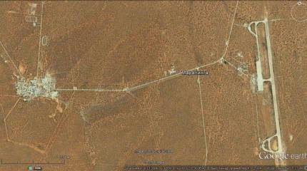 Полигоны и испытательные центры Великобритании и Франции на снимках Google Earth