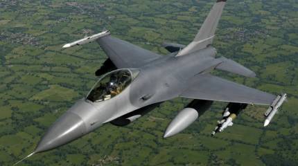 Истребитель F-16 сбил БПЛА в воздушном пространстве Румынии