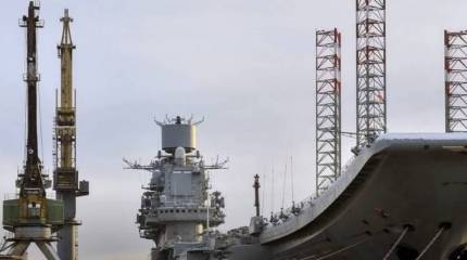 Минобороны намерено ускорить работы на ТАВКР «Адмирал Кузнецов»