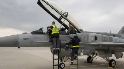 С аэродромов Польши поднималась в воздух авиация НАТО во время ракетной атаки РФ на объекты Украины