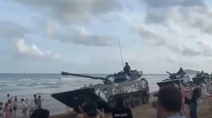 Китай перебросил к побережью Тайваньского пролива рекордное за последние годы число военной техники