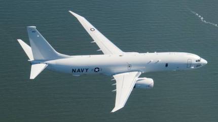 Самолёт ВМС США провёл разведку района ракетных пусков кораблей ВМФ РФ