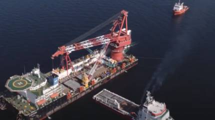 «Газпром» сообщил об окончании строительства газопровода «Северный поток - 2»