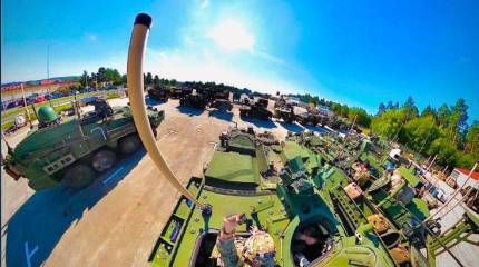 На американской базе на юге ФРГ неизвестный поднял флаг Конфедерации