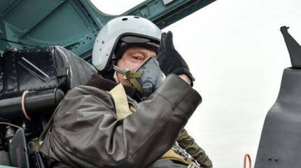"Ахтунг!" - в воздухе Порошенко...