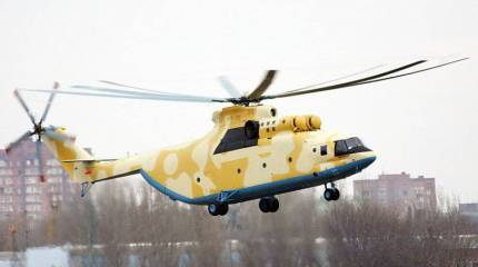 В Ростове-на-Дону начались испытания первого Ми-26Т2 для ВВС Алжира