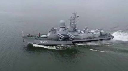 Модернизированный МРК "Смерч" проекта 12341 продолжает проходить испытания