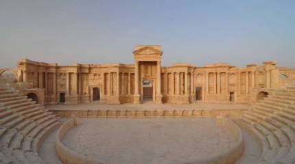 За сутки российские лётчики уничтожили более сотни террористов в районе Пальмиры