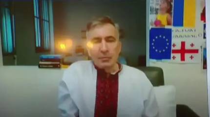 Находящийся в грузинской тюрьме Саакашвили призвал Украину начать военное вторжение в Грузию для его освобождения