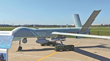 Сухопутные войска НОАК представили первый принятый на вооружение ударно-разведывательный беспилотник KVD002