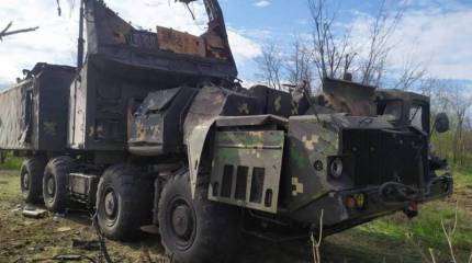 Пункты управления трёх бригад ВСУ и РЛС зенитной системы С-300 поражены в районе Серебрянки ДНР - Минобороны