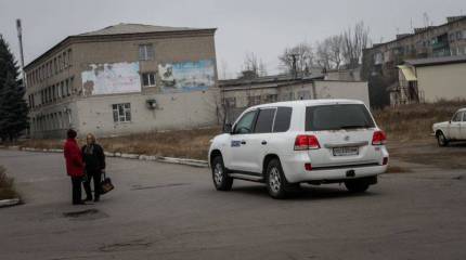 ОБСЕ: Наши патрули попадают под обстрелы, в том числе из тяжелых вооружений