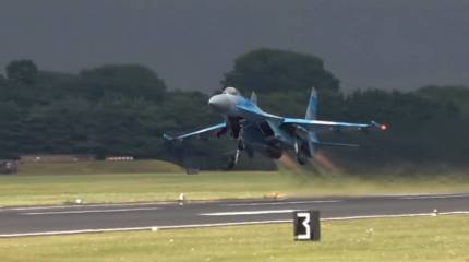 В Эфиопии разбился истребитель Су-27