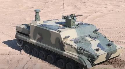 Перспективный плавающий бронетранспортёр БТ-3Ф завершает предварительные испытания