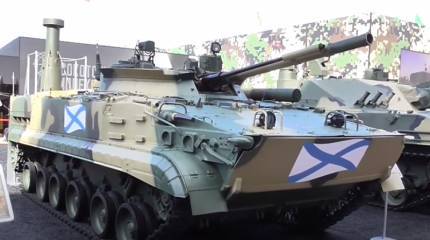 Морскую пехоту Балтийского флота усилят новыми боевыми машинами пехоты БМП-3Ф