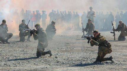 Наблюдатели из Бразилии ознакомились с методикой подготовки войсковых разведчиков в России