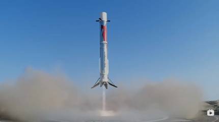 Успешное возвращение второй китайской многоразовой ракеты