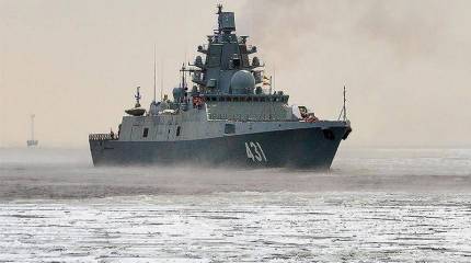 Фрегат «Адмирал Касатонов» в Баренцевом море провёл испытания новой противолодочной ракеты