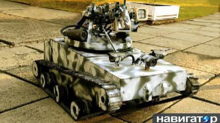 На Западной Украине создан робот-танк для украинских силовиков