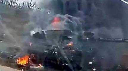 Британское Минобороны: украинская сторона сообщила нам, что экипаж подбитого танка Challenger выжил