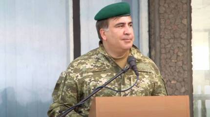 Саакашвили раскритиковал афганскую армию и напомнил о «героизме» грузинской